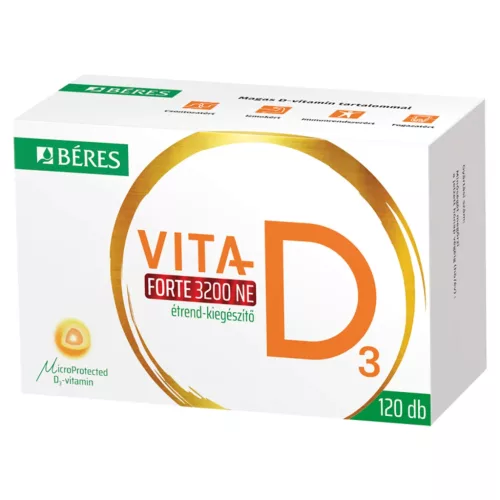 Béres Vita-D3 Forte 3200NE tabletta (120 db)