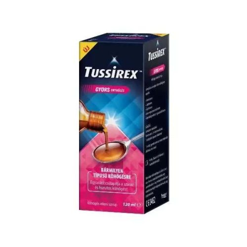 Tussirex köhögés elleni szirup (120ml)
