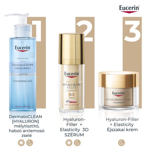 Eucerin Hyaluron-filler+ Elasticity éjszakai krém (50 ml)