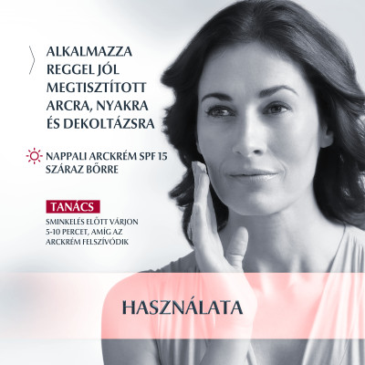 Eucerin Hyaluron-Filler + Volume Lift bőrfeszesítő nappali arckrém száraz bőrre LSF15 (50ml)