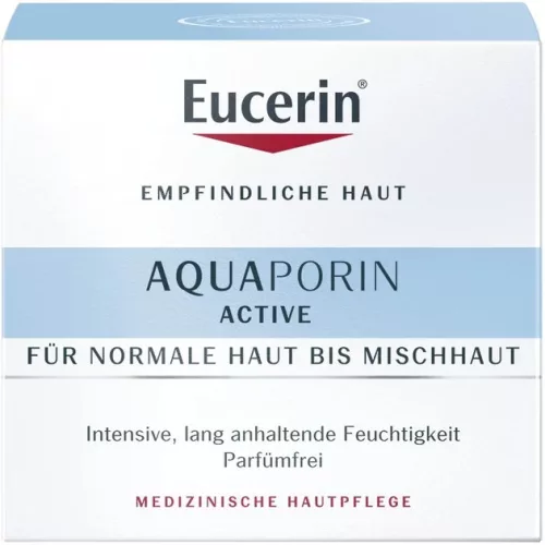 Eucerin AQUAporin Active hidratáló arckrém normál/kombinált bőrre (50ml)