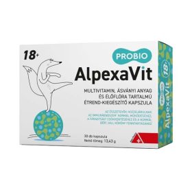 AlpexaVit ProBio 18+ multivitamin (30 db)