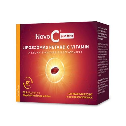 Novo C Plus Forte liposzómás retard C-vitamin (60 db)