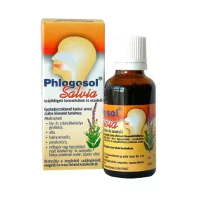  Phlogosol Salvia szájöblögető koncentrátum és ecsetelő (30ml)