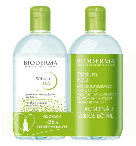 BIODERMA Sébium micellás víz duopack (2x500ml)