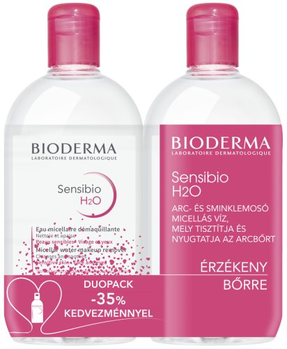 BIODERMA Sensibio micellás víz duopack (2x500ml)