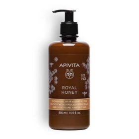   Apivita Royal Honey Tusfürdő száraz bőrre ECOPACK (500 ml)
