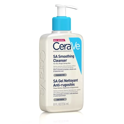 CeraVe SA Bőrsimító tisztító gél (236 ml)