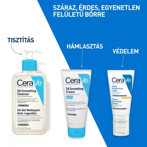 CeraVe SA Bőrsimító tisztító gél (236 ml)