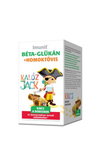 Imunit Kalóz Jack béta-glükán + homoktövis tabletta (30x)