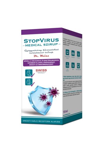 Herbal Swiss StopVirus Medical szirup (150ml)