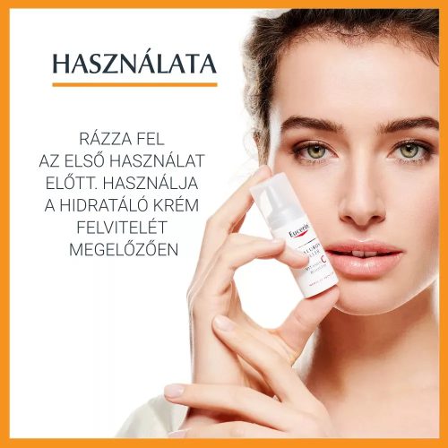 Eucerin Hyaluron-Filler Booster C-vitaminos ránctalanító arcápoló (8ml)