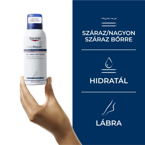 Eucerin Urea Repair 10% lábápoló hab (150ml)