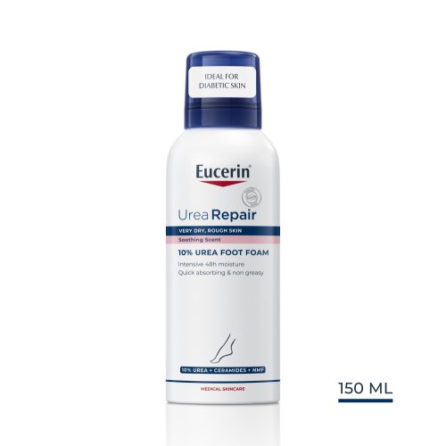 Eucerin Urea Repair 10% lábápoló hab (150ml)