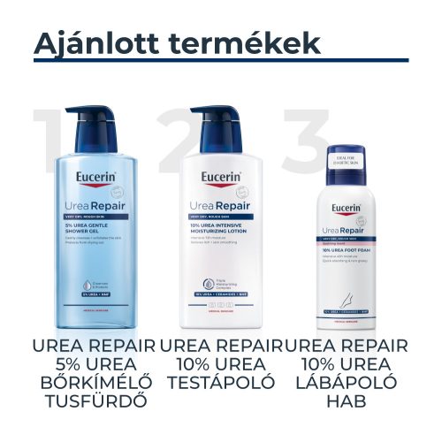 Eucerin Urea Repair 10% lábápoló hab (150ml)