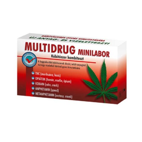 Multidrug Minilabor drogteszt (1x)