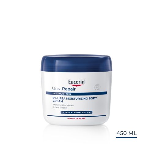 Eucerin Urea Repair 5% Urea tégelyes testápoló (450ml)