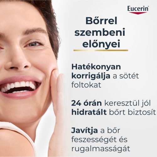 Eucerin Hyaluron-Filler + Elasticity pigmentfolt halványító és bőrfiatalító kézkrém SPF 30 (75ml)