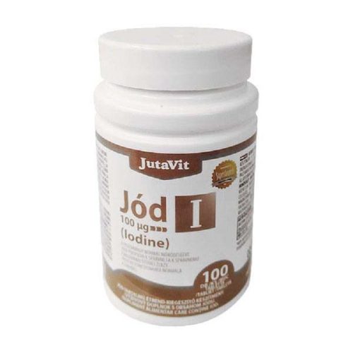 JutaVit Jód 100mcg tabletta (100 db)