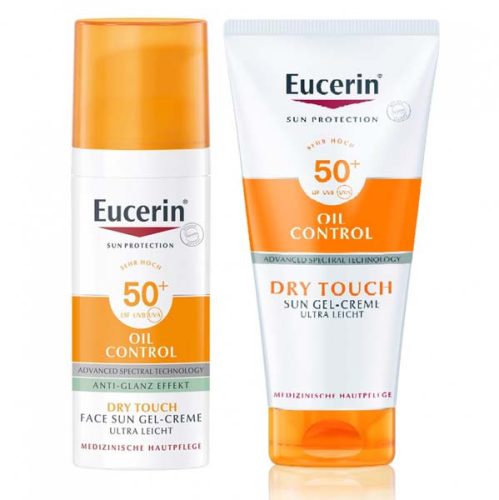 Eucerin Sun Oil Control csomag testre+arcra (200ml+50ml)