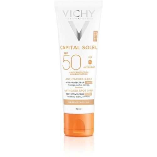 Vichy Capital Soleil Színezett napvédő krém barna foltok ellen SPF50+ (50 ml)