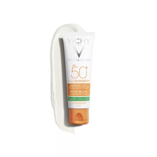 Vichy Capital Soleil Mattító 3in1 napvédő krém SPF50+ (50 ml)