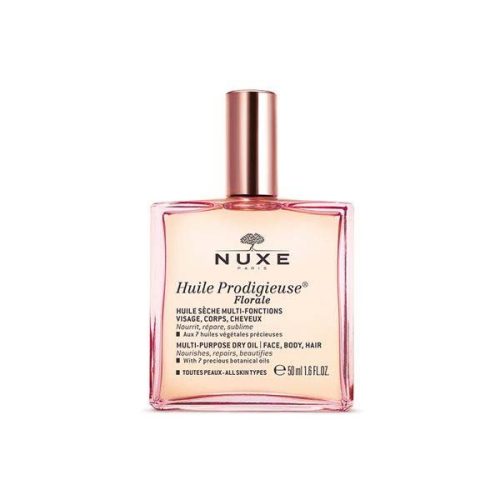 NUXE HUILE PRODIGIEUSE FLORALE Többfunkciós szárazolaj arcra, testre, hajra (50 ml)