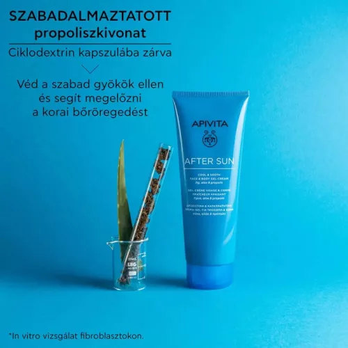 Apivita BEE SUN SAFE Napozás utáni gél-krém 200ml