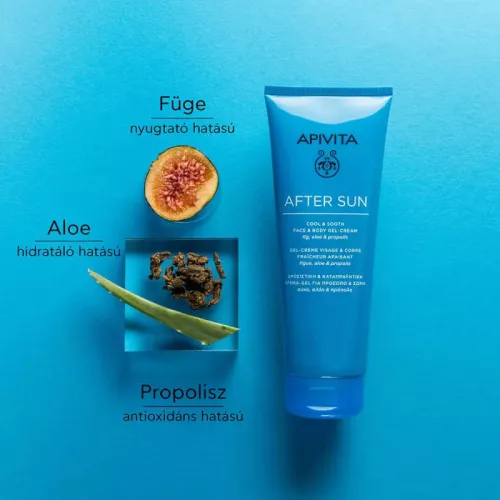 Apivita BEE SUN SAFE Napozás utáni gél-krém 200ml