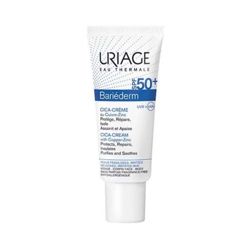 Uriage Bariéderm Cica Cu-Zn krém SPF50+  (40ml)