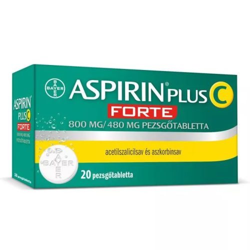 Aspirin Plus C Forte 800mg/480mg pezsgőtabletta (20 db)