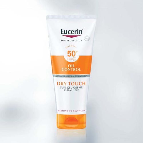 Eucerin Sun Oil Control napozó gél-krém testre SPF50+ (200ml)