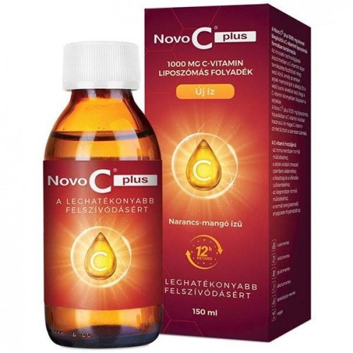 Novo C Plus folyékony liposzómás C-vitamin 1000mg (150 ml)