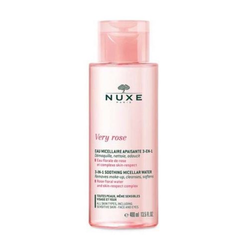 NUXE Very Rose 3 az 1-ben Hidratáló Micellás Víz Normál Bőrre (400 ml)