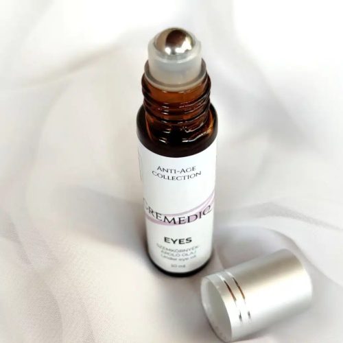 Cremediq EYES Szemkörnyékápoló olaj, szemkörnyéki ráncokra (10 ml)