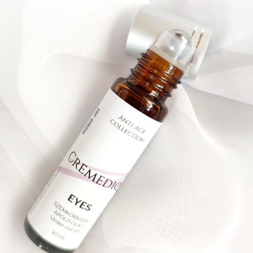 Cremediq EYES Szemkörnyékápoló olaj, szemkörnyéki ráncokra (10 ml)