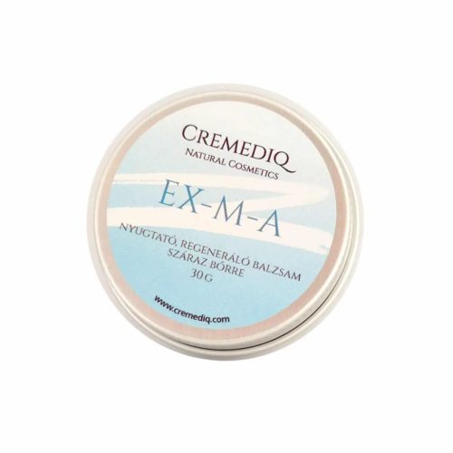 Cremediq EX-M-A nyugtató, regeneráló balzsam száraz bőrre (30 g)
