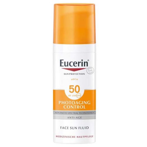 Eucerin Sun Photoaging Control napozókrém arcra FF50 (50ml)