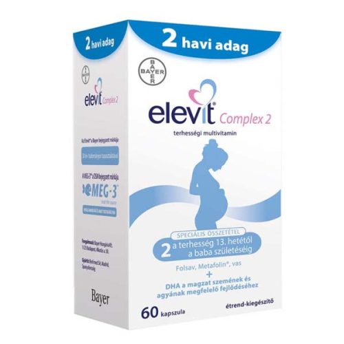 Elevit Complex 2 terhességi multivitamin lágyzselatin kapszula (60 db)