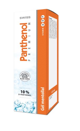 Swiss Panthenol Prémium bőrápoló gél mentollal (125ml)