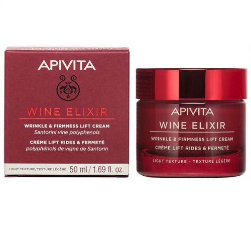 APIVITA Wine Elixir Ránctalanító arckrém LIGHT (50 ml)