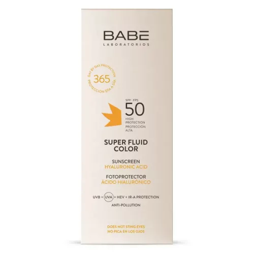 BABÉ Super fluid SPF50 fényvédő színezett (50 ml)