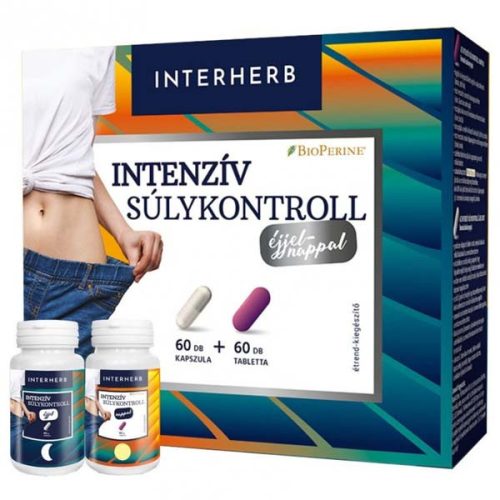 Interherb Intenzív súlykontroll éjjel-nappal – 60db kapszula + 60db tabletta