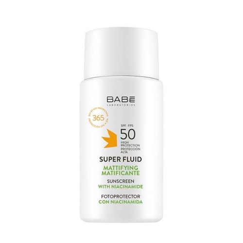 BABÉ Super fluid mattító SPF50 fényvédő (50 ml)