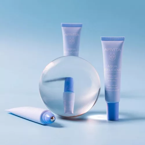 Apivita Aqua Beelicious hidratáló szemkörnyékápoló gél (15ml)