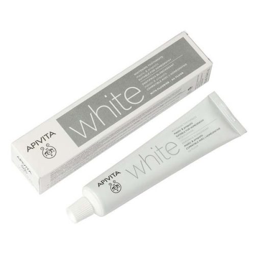 Apivita Natural Dental Care White fehérítő fogkrém (75 ml)