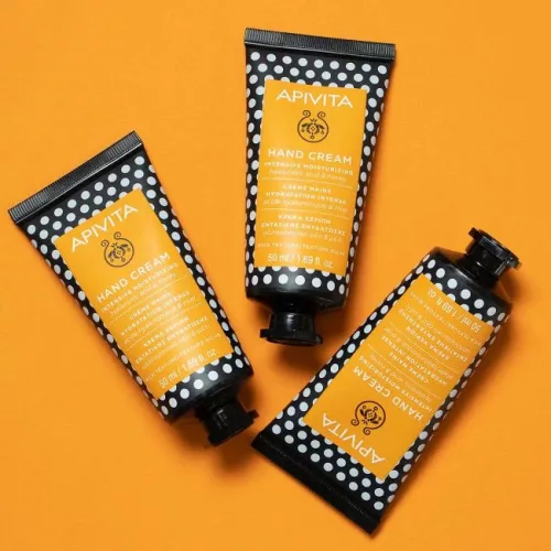 APIVITA Kézkrém Intenzív hidratáló hialuronsavval és mézzel (50 ml)