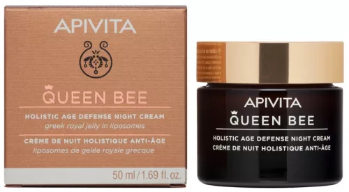 Apivita Queen Bee ránctalanító éjszakai arckrém (50ml)