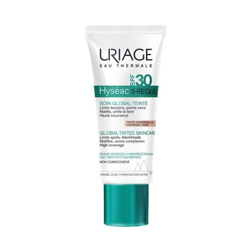 Uriage Hyséac 3-Regul krém színezett SPF30 (40ml)