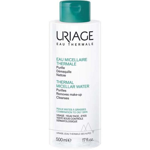 Uriage Termál Micellás arctisztító zsíros/kombinált bőrre (500 ml)